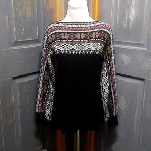 Vintage 70s Nordic Fair Isle Sweater